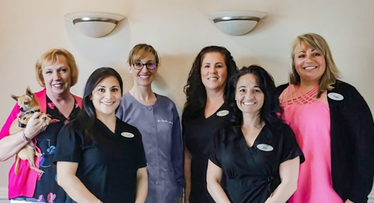 Photo of dental staff